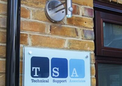Glass & Acrylic Office Signs 4