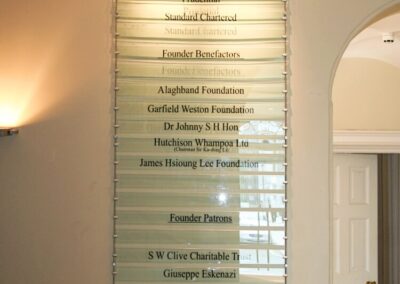 Glass Display & Directory Signs 4